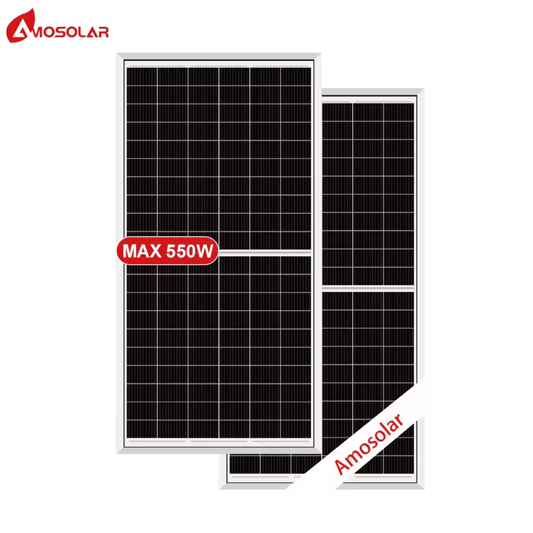 Panneaux Solaires Professionnels Haute Performance – 525W à 550W